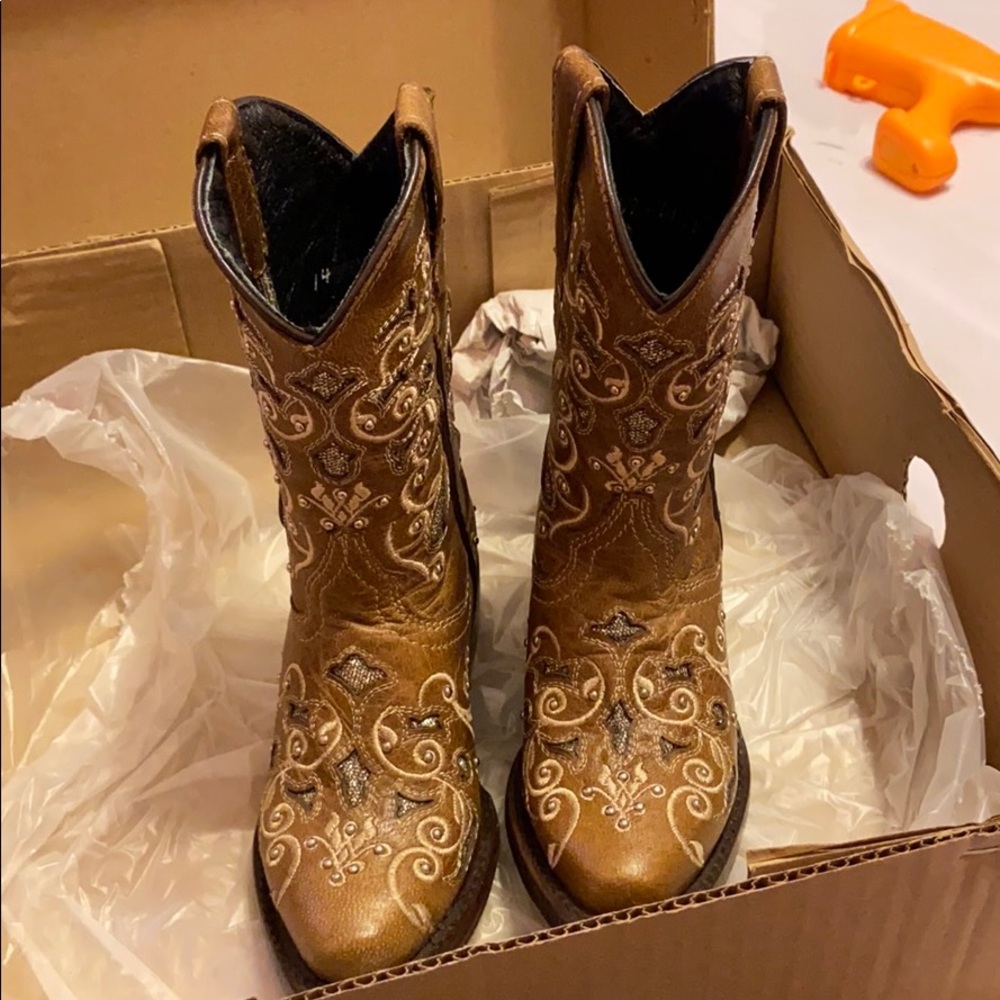 Toddler girl authentic cowgirl boots